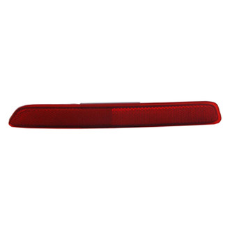 Pacific Best® - Rear Driver Side Bumper Reflector (CAPA Certified)
