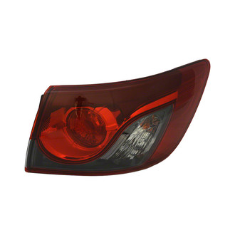 Pacific Best® - Passenger Side Outer Replacement Tail Light (Standard Line)