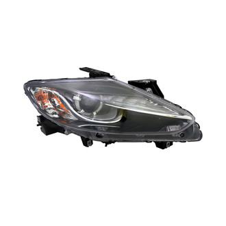 Pacific Best® - Passenger Side Replacement Headlight Lens and Housing (Standard Line)