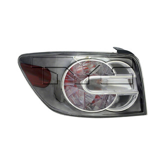 Pacific Best® - Driver Side Replacement Tail Light (CAPA Certified)