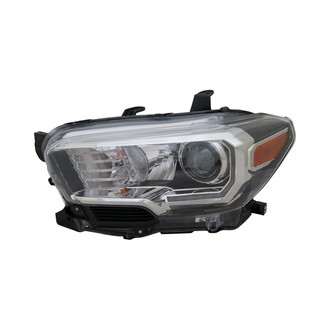 Pacific Best® - Driver Side Replacement Headlight (CAPA Certified)