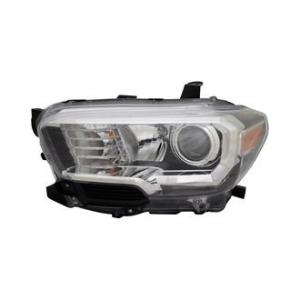 Pacific Best® - Driver Side Replacement Headlight (Standard Line)