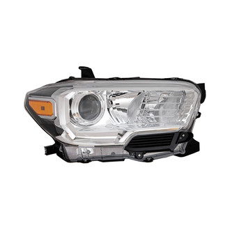 Pacific Best® - Passenger Side Replacement Headlight (Standard Line)