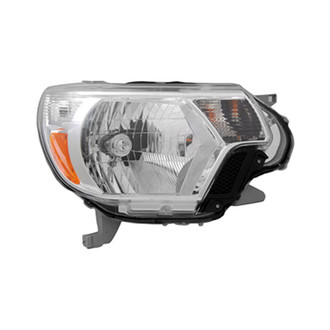 Pacific Best® - Passenger Side Replacement Headlight (Standard Line)