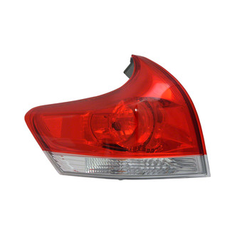 Pacific Best® - Driver Side Outer Replacement Tail Light (CAPA Certified)