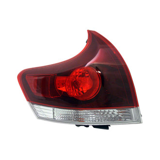 Pacific Best® - Driver Side Outer Replacement Tail Light (CAPA Certified)