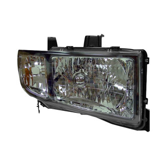 Pacific Best® - Passenger Side Replacement Headlight Lens and Housing (Standard Line)