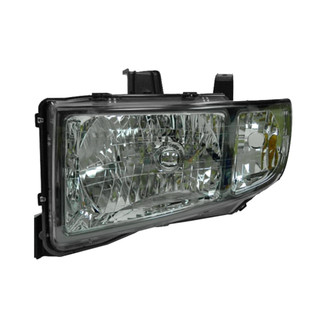 Pacific Best® - Driver Side Replacement Headlight Lens and Housing (CAPA Certified)
