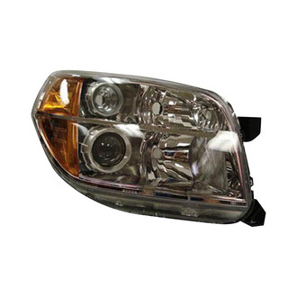 Pacific Best® - Passenger Side Replacement Headlight Lens and Housing (Standard Line)