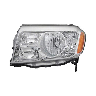 Pacific Best® - Driver Side Replacement Headlight (Standard Line)