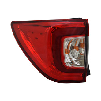 Pacific Best® - Driver Side Outer Replacement Tail Light (Standard Line)
