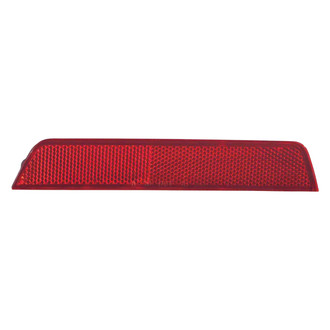 Pacific Best® - Rear Driver Side Bumper Reflector (CAPA Certified)