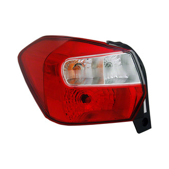 Pacific Best® - Driver Side Replacement Tail Light Lens and Housing (CAPA Certified)