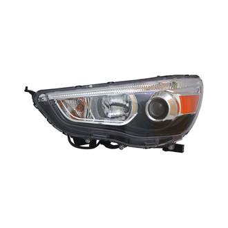 Pacific Best® - Driver Side Replacement Headlight (CAPA Certified)