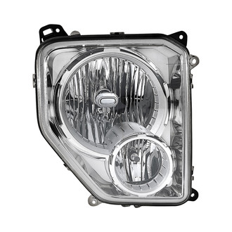 Pacific Best® - Driver Side Replacement Headlight (Standard Line)