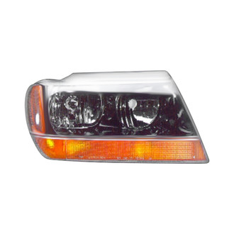 Pacific Best® - Passenger Side Replacement Headlight (Standard Line)