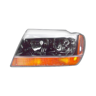Pacific Best® - Driver Side Replacement Headlight (Standard Line)