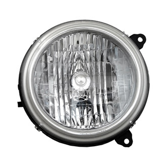 Pacific Best® - Passenger Side Replacement Headlight (Standard Line)