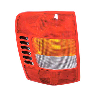 Pacific Best® - Driver Side Replacement Tail Light Lens and Housing (CAPA Certified)