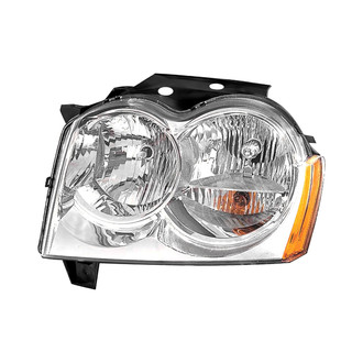 Pacific Best® - Driver Side Replacement Headlight (Standard Line)
