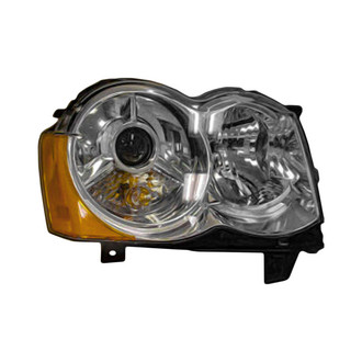 Pacific Best® - Passenger Side Replacement Headlight Lens and Housing (Standard Line)