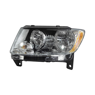 Pacific Best® - Driver Side Replacement Headlight (CAPA Certified)