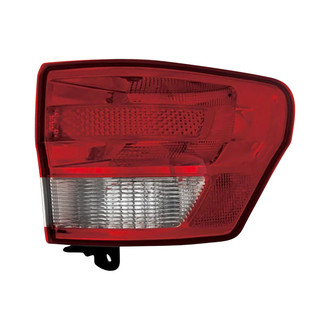 Pacific Best® - Passenger Side Outer Replacement Tail Light (Standard Line)