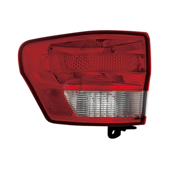 Pacific Best® - Driver Side Outer Replacement Tail Light (Standard Line)