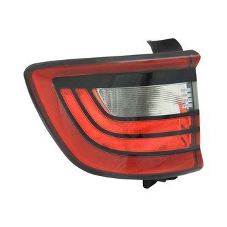 Pacific Best® - Driver Side Outer Replacement Tail Light (Standard Line)