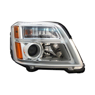 Pacific Best® - Passenger Side Replacement Headlight (Standard Line)