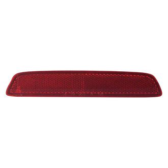 Pacific Best® - Rear Driver Side Bumper Reflector (CAPA Certified)