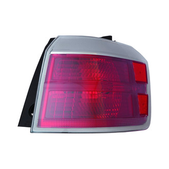 Pacific Best® - Passenger Side Outer Replacement Tail Light (CAPA Certified)