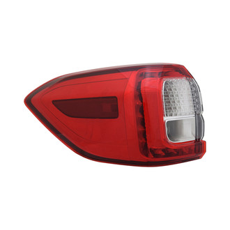 Pacific Best® - Driver Side Outer Replacement Tail Light (Standard Line)