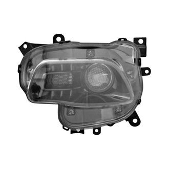 Pacific Best® - Driver Side Replacement Headlight (CAPA Certified)