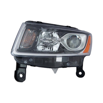 Pacific Best® - Driver Side Replacement Headlight (Standard Line)