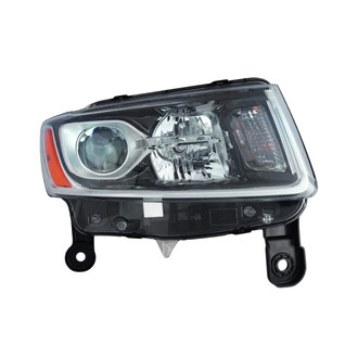 Pacific Best® - Passenger Side Replacement Headlight (CAPA Certified)