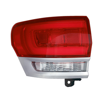 Pacific Best® - Driver Side Outer Replacement Tail Light (Standard Line)