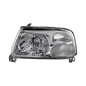 Pacific Best® - Passenger Side Replacement Headlight Lens and Housing (Standard Line)