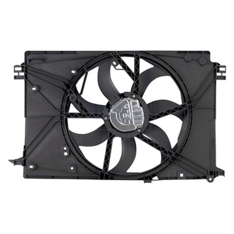 Pacific Best® - Dual Radiator and Condenser Fan Assembly