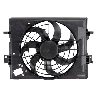 Pacific Best® - Dual Radiator and Condenser Fan Assembly