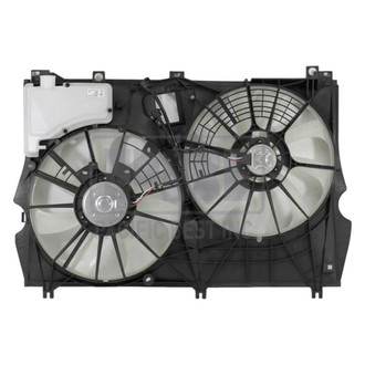 Pacific Best® - Dual Radiator and Condenser Fan Assembly