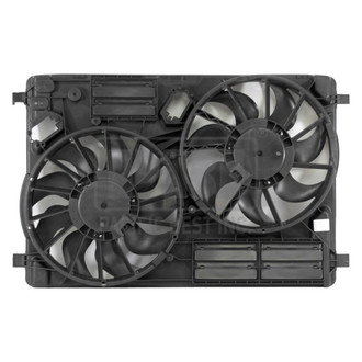 Pacific Best® - Dual Radiator and Condenser Fan Assembly