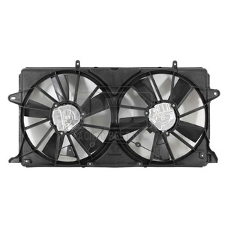Pacific Best® - Dual Radiator and Condenser Fan Assembly