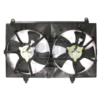 Pacific Best® - Dual Radiator and Condenser Fan Assembly