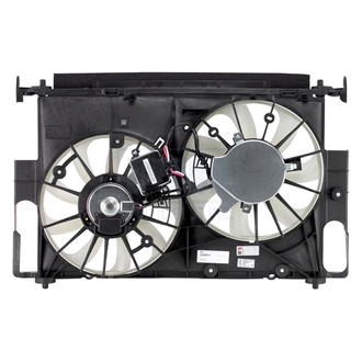Pacific Best® - Dual Radiator and Condenser Fan Assembly