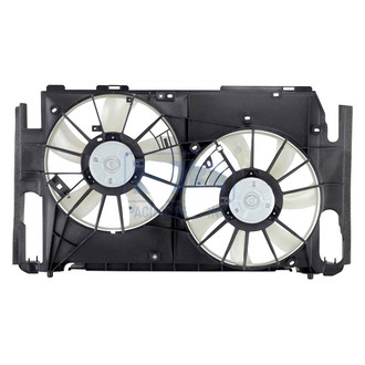 Pacific Best® - Dual Radiator and Condenser Fan Assembly