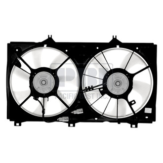 Pacific Best® - Dual Radiator and Condenser Fan Assembly