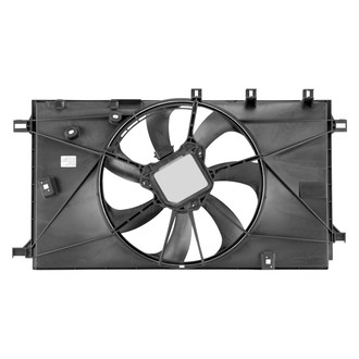 Pacific Best® - Dual Radiator and Condenser Fan Assembly