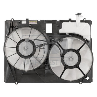 Pacific Best® - Dual Radiator and Condenser Fan Assembly