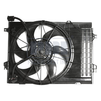 Pacific Best® - Dual Radiator and Condenser Fan Assembly